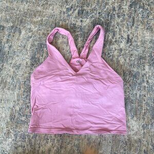 Parisian Pink ALO Yoga Real Bra Tank